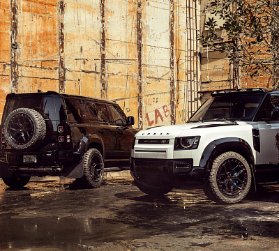 Фото дисков Vossen UV-X на Land Rover Defender II