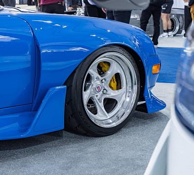 Фото дисков HRE 522 на Porsche 911 IV