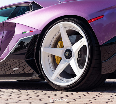 Фото дисков Anrky RS5.3 на Lamborghini Aventador
