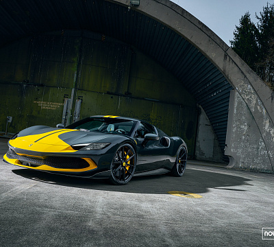 Фото дисков NOVITEC NF10 на Ferrari 296