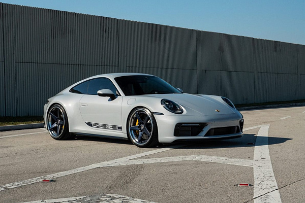Фото дисков Anrky RS5.3 Черный сатин на Porsche 911 VIII