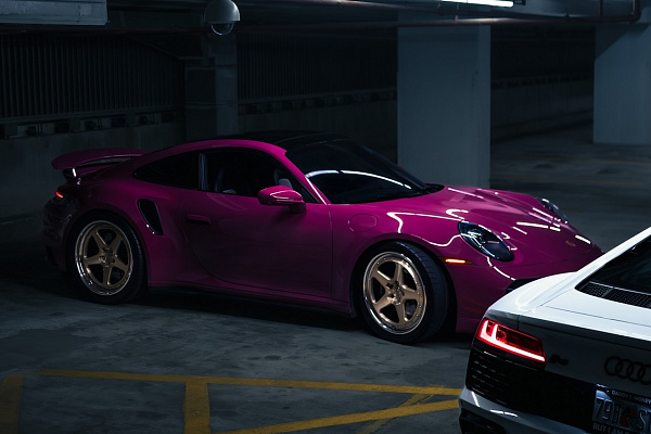 Фото дисков Strasse Wheels S5 Track Глянцевая бронза на Porsche 911 VIII