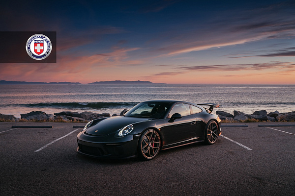 Фото дисков HRE P101SC Сатиновая бронза на Porsche 911 VII