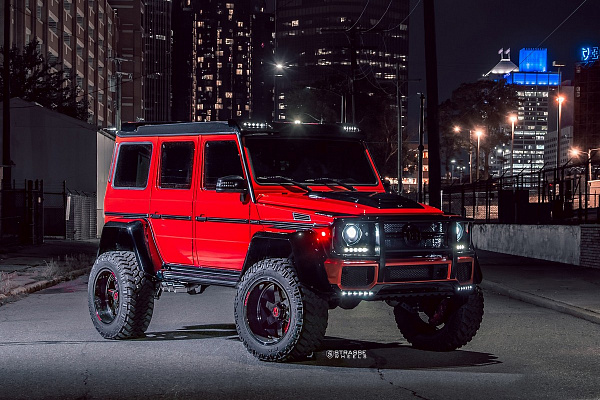 Фото дисков Strasse Wheels S6 HD Черный глянец на Mercedes-Benz G-Class II