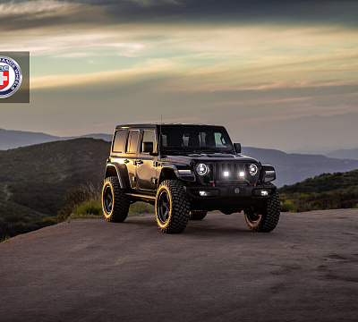Фото дисков HRE 527 на Jeep Wrangler IV (JL)