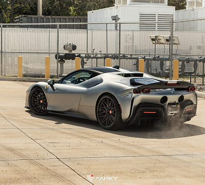 Фото дисков Anrky S3-X1 на Ferrari SF90