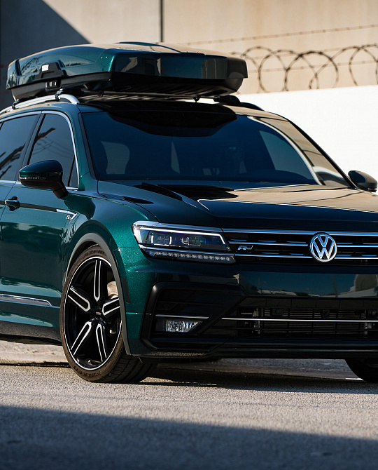 Фото дисков HF-1 Алмазная проточка на Volkswagen Tiguan II