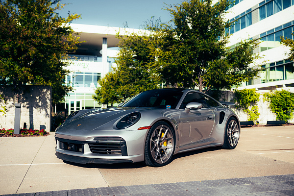 Фото дисков Strasse Wheels SM5 Deep Concave Duoblock Сатиновый темный лак на Porsche 911 VIII