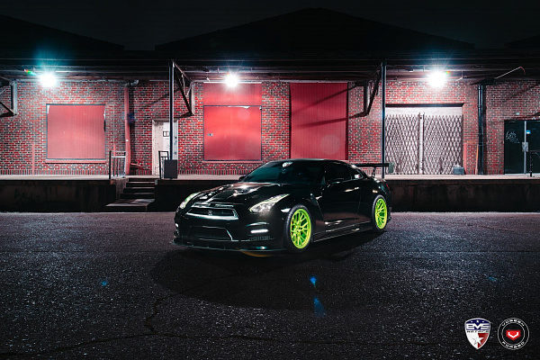 Фото дисков Vossen ML-X3 Другой цвет на Nissan GT-R