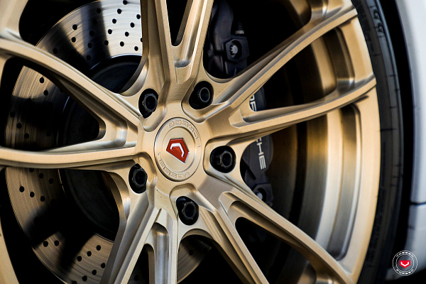 Фото дисков Vossen S17-06 Глянцевая шампань на Porsche 911 VII
