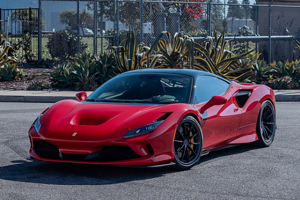 Фото дисков Brixton Forged R11-R Черный сатин на Ferrari F8