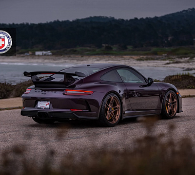 Фото дисков HRE P207 на Porsche 911 VII
