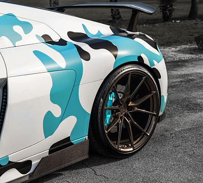 Фото дисков Anrky AN12 на Audi R8 (4S)