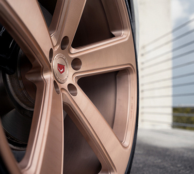 Фото дисков Vossen CG-210 на Porsche Macan I