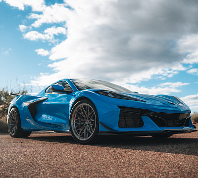 Фото дисков Vossen S21-02 на Chevrolet Corvette C8