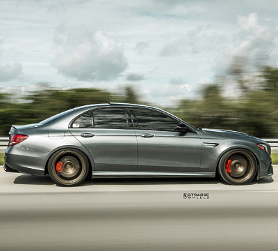 Фото дисков Strasse Wheels SM5RT Deep Concave Monoblock на Mercedes-Benz E-Class (W213, S213, C238)