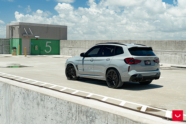 Фото дисков Vossen HF-7 Черный глянец на BMW X3/X3 M (G01/F97)