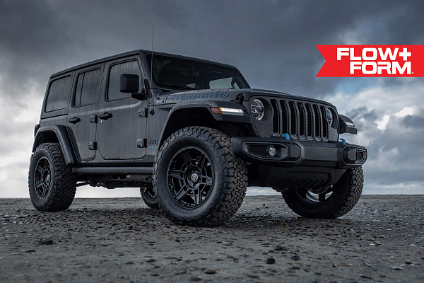 Фото дисков HRE FT1 Черный сатин на Jeep Wrangler IV (JL)