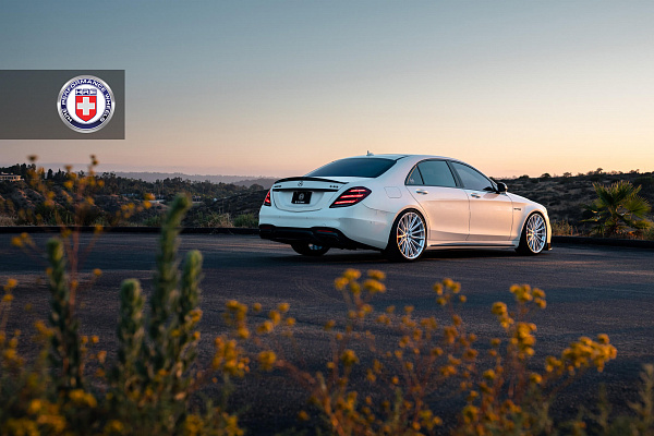 Фото дисков HRE P103SC Глянцевый лак на Mercedes-Benz S-Class (W222, C217)