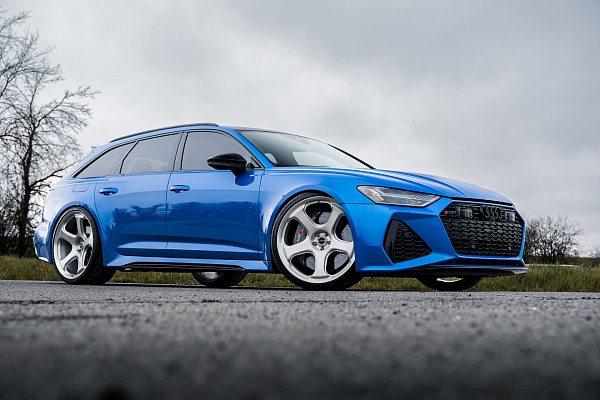 Фото дисков Brixton Forged TR06 Глянцевый тонированный лак на Audi A/RS 6 (C8)
