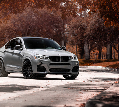 Фото дисков Vossen HF-2 на BMW X4 (F26)