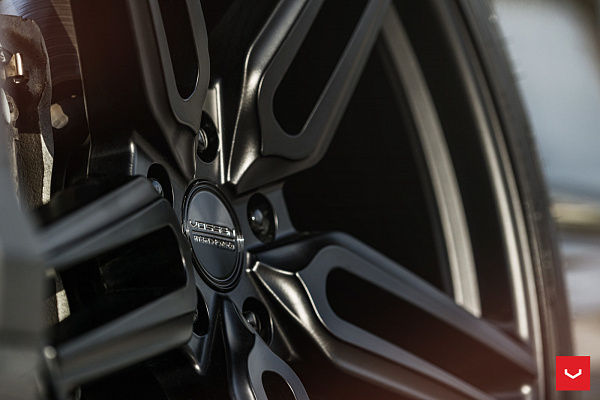 Фото дисков Vossen HF-1 Черный сатин на Lexus RX IV