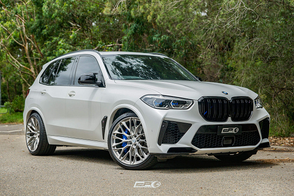 Фото дисков HRE P200 Сатиновый тонированный лак на BMW X5/X5 M (G05/G18/F95)