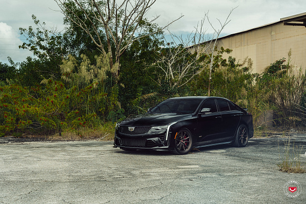 Фото дисков Vossen ML-X2 Сатиновая темная бронза на Cadillac CT4