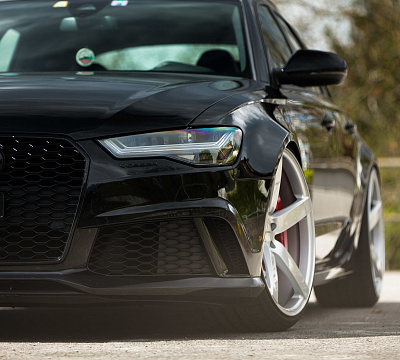 Фото дисков Vossen CV3 на Audi A/RS 6 (C7)