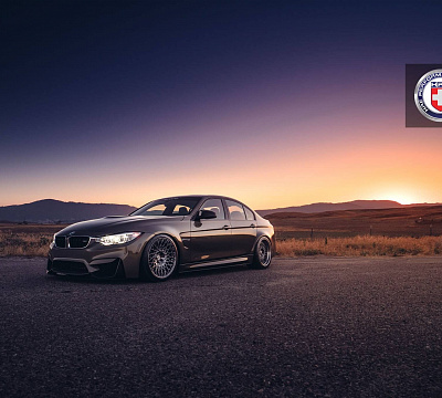 Фото дисков HRE 501M на BMW 3/M3 (F3x/F80)