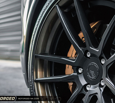 Фото дисков BC Forged HCA163 на Porsche Cayenne II