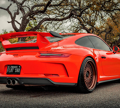 Фото дисков HRE 501 на Porsche 911 VII