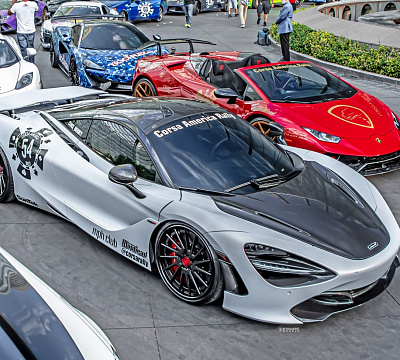 Фото дисков Strasse Wheels SV15T Deep Concave FS на McLaren 720S