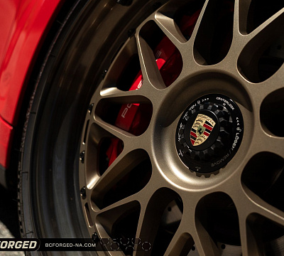 Фото дисков BC Forged MHK519 на Porsche 911 VIII