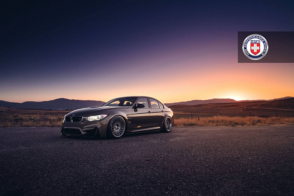 Фото дисков HRE 501M Глянцевый темный лак на BMW 3/M3 (F3x/F80)