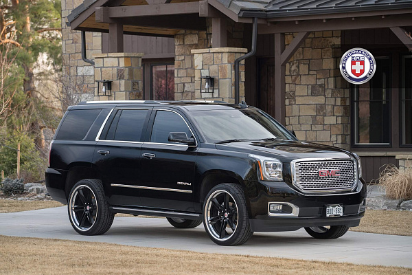 Фото дисков HRE S267H Черный сатин на GMC Yukon IV