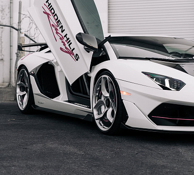 Фото дисков Brixton Forged NC01-R на Lamborghini Aventador