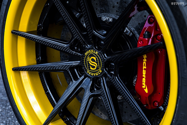 Фото дисков Strasse Wheels SV1 Deep Concave FS Другой цвет на McLaren 650S