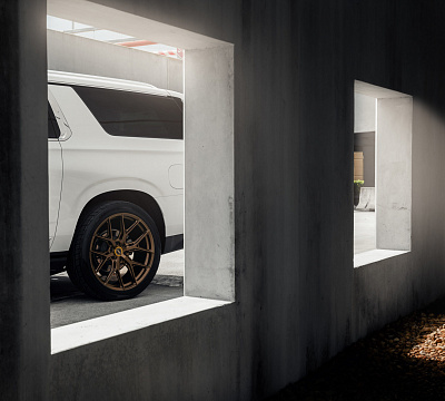 Фото дисков Vossen HF6-4 на GMC Yukon V