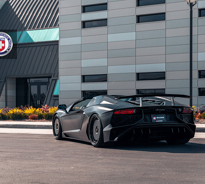 Фото дисков HRE 935 на Lamborghini Aventador