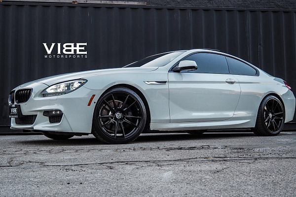 Фото дисков HRE FF04 Черный глянец на BMW 6/M6 (F06/F13/F12)