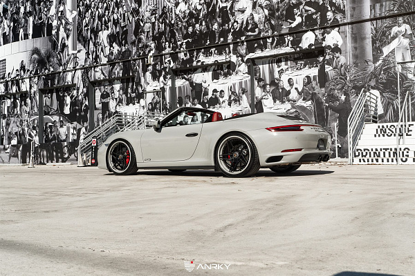 Фото дисков Anrky S3-X3 Черный сатин на Porsche 911 VII