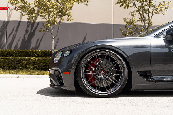 Фото дисков Anrky S1-X1 Глянцевый темный лак на Bentley Continental GT III