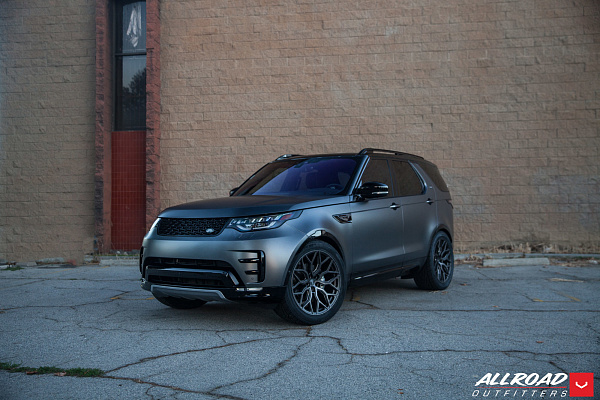 Фото дисков Vossen HF-2 Сатиновый графит на Land Rover Discovery V