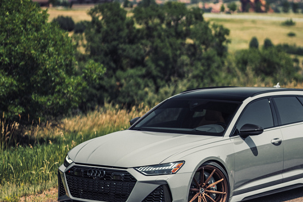 Фото дисков Brixton Forged R11-R Сатиновая бронза на Audi A/RS 6 (C8)