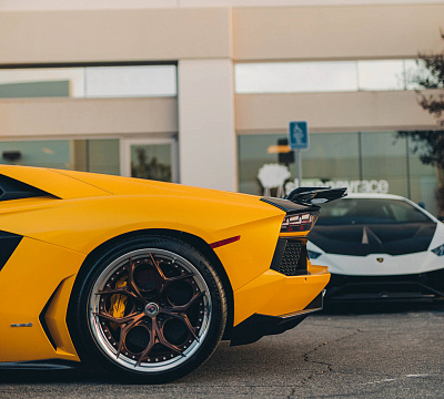 Фото дисков HRE S111SC на Lamborghini Aventador