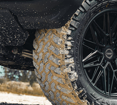 Фото дисков Vossen HF6-5 на Ford Bronco