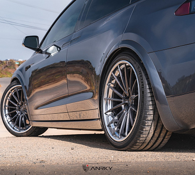 Фото дисков Anrky AN39 на Tesla Model X
