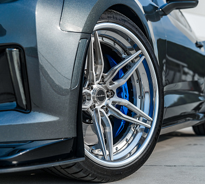 Фото дисков Brixton Forged PF2 на Chevrolet Camaro VI