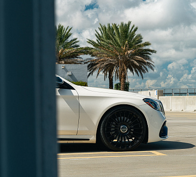 Фото дисков Vossen HF-8 на Mercedes-Benz S-Class (W222, C217)
